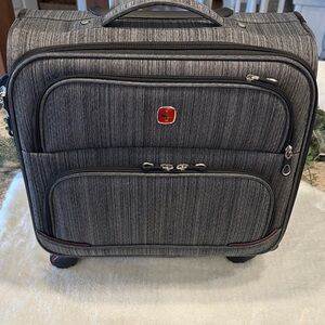 Nwot. 14” briefcase travel gear. . Swiss  gear rolling suitcase